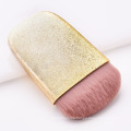 2020 Newest Glitter Single Makeup Brush Grinding Gold Flat Head Brush Portable Travel Multi-Purpose Face Makeup Brush